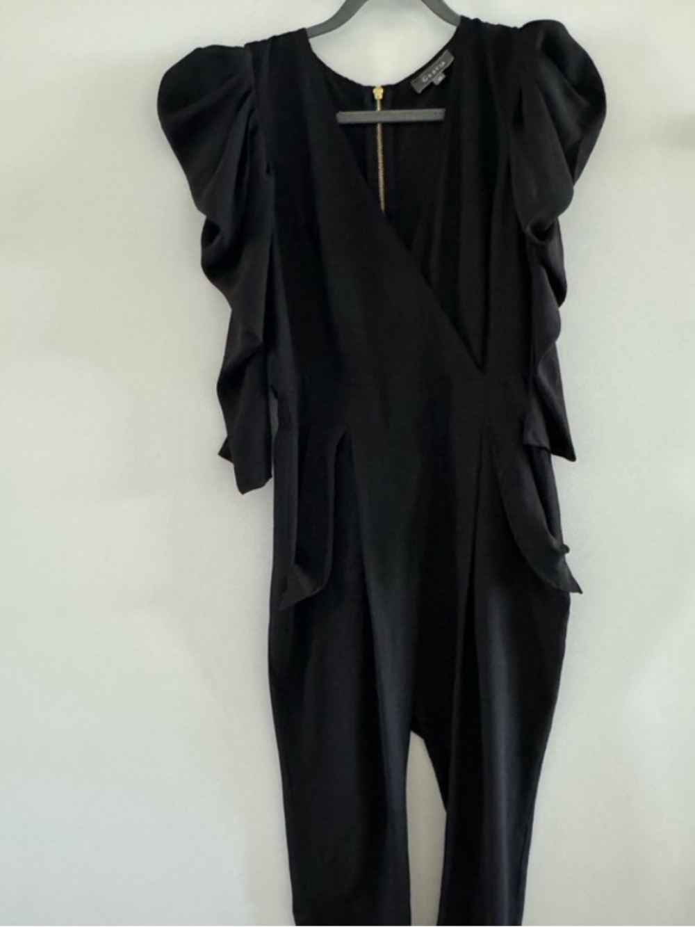 Gracia • Black Jumpsuit • Size Medium